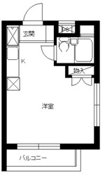 スカイコート向ヶ丘遊園第2の物件間取画像